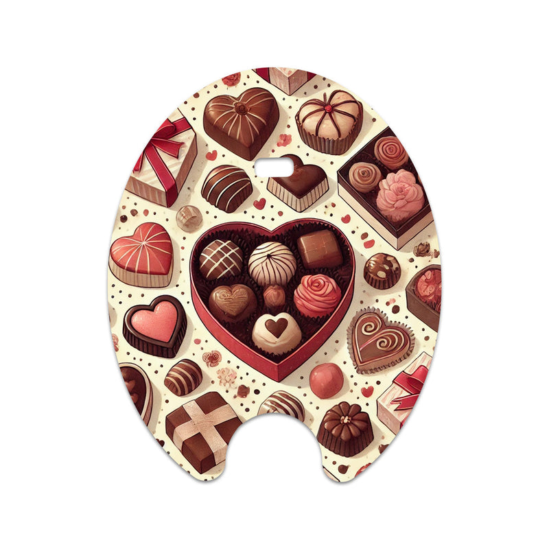 Peelz Chocolate Love Eversense Smart Transmitter Peelz/Stickers White Smoke