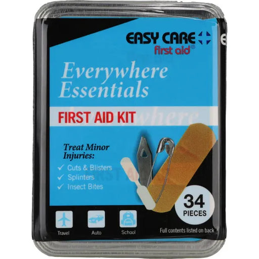 Easy Care Easy Care First Aid Everywhere Essentials Kit – 34 Pieces First Aid Kits Light Sea Green