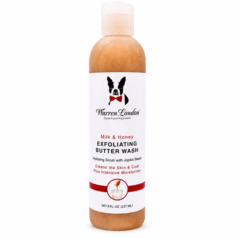 Warren London Exfoliating Butter Wash - 2 Scents Spa Product White Smoke Milk & Honey