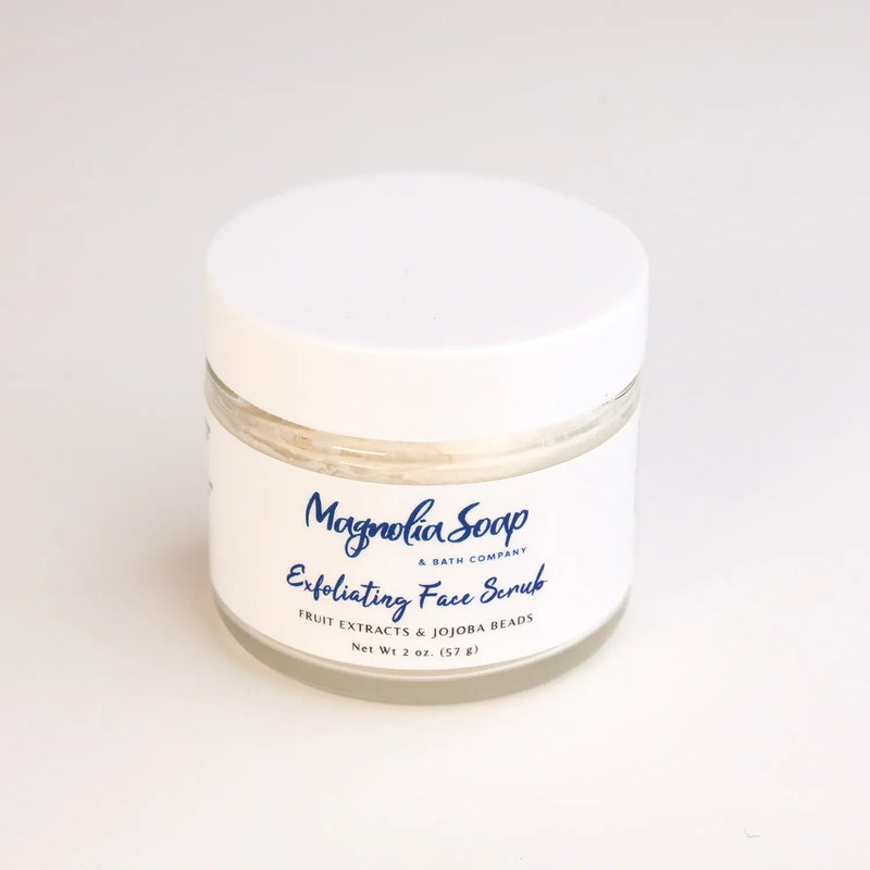 Magnolia Soap and Bath Company Exfoliating Face Scrub White Smoke