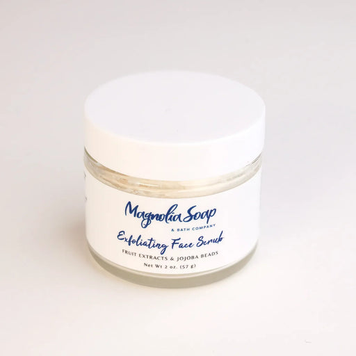 Magnolia Soap and Bath Company Exfoliating Face Scrub White Smoke