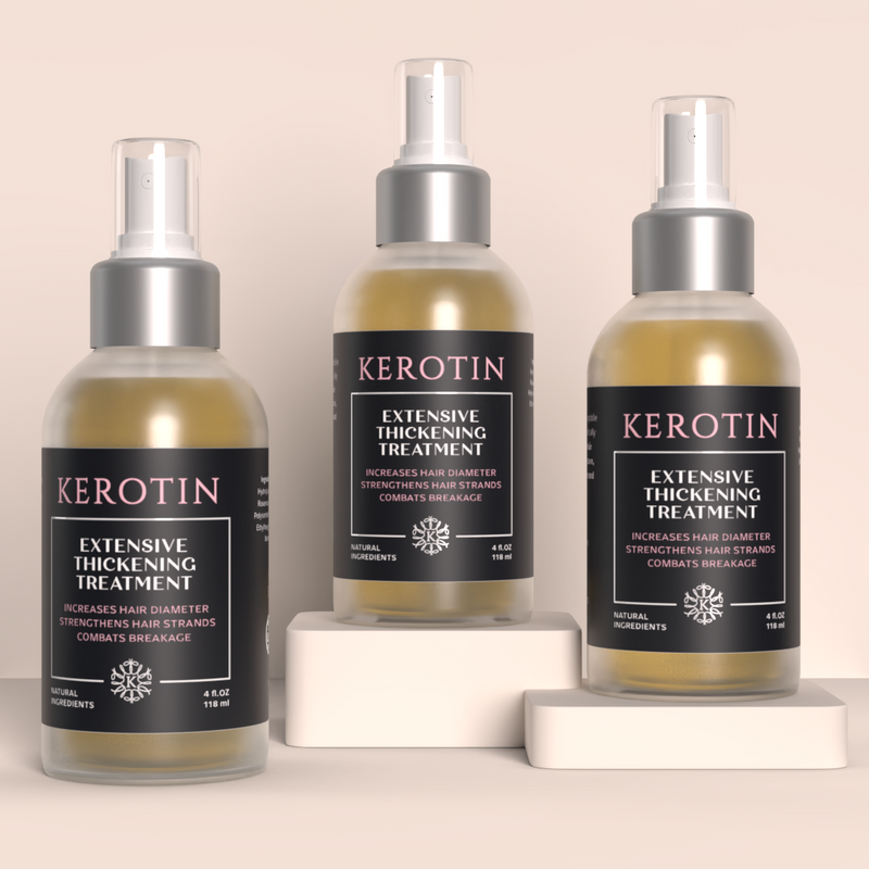 Kerotin Extensive Thickening Treatment Antique White 3 Months (20% OFF)