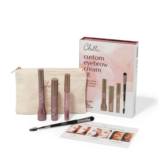 Chella custom eyebrow cream kit Kit White Smoke