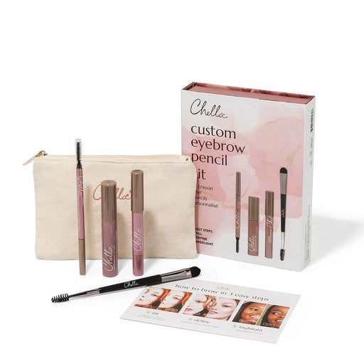 Chella custom eyebrow pencil kit Kit White Smoke