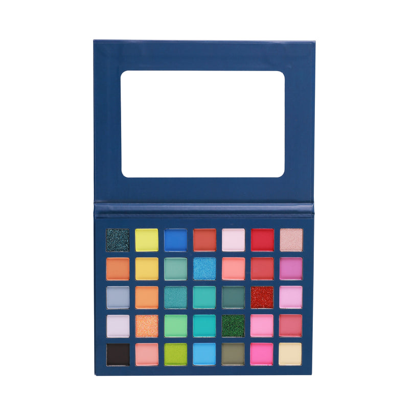 Prolux Cosmetics Rio Samba Party Eyeshadow Palette White Smoke