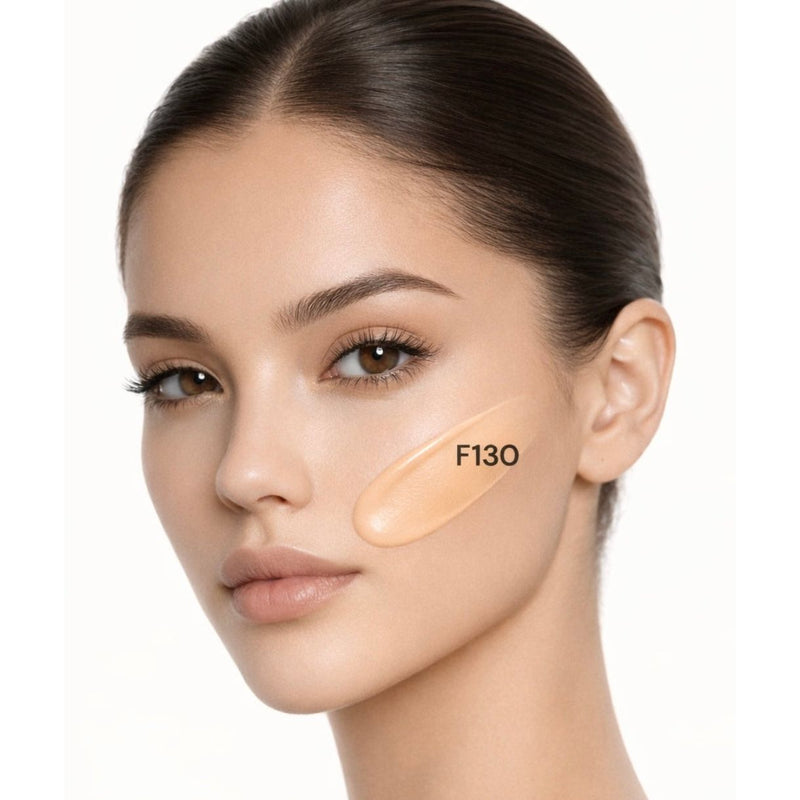 Sydoni Skincare and Beauty SYDONI HYDRA MATTE Liquid Foundation 1.08 fl. oz. Liquid Foundation White Smoke F130 Warm yellow