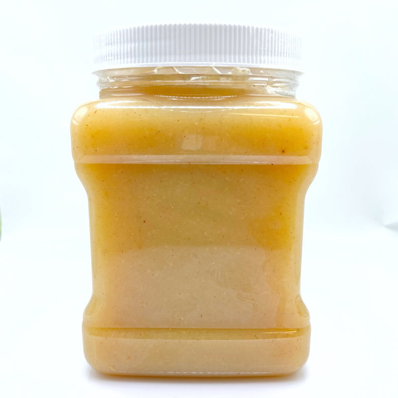 Nicko Kitchen Shop SuperSoss Sea Moss Applesauce 32oz | Kid-Friendly Sea Moss Snack Fitness & Nutrition Goldenrod
