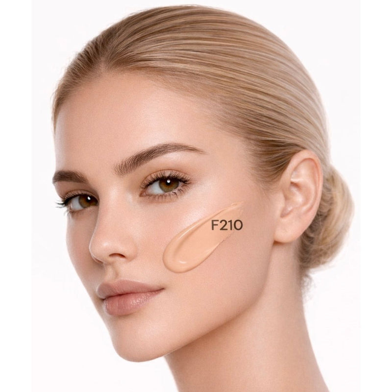 Sydoni Skincare and Beauty SYDONI HYDRA MATTE Liquid Foundation 1.08 fl. oz. Liquid Foundation White Smoke F210 Neutral peach