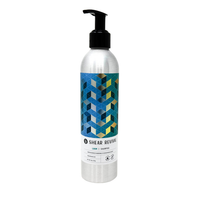 SHEAR REVIVAL Loom Shampoo Pomade White Smoke 3.4oz,8oz,33oz - Refill Bag