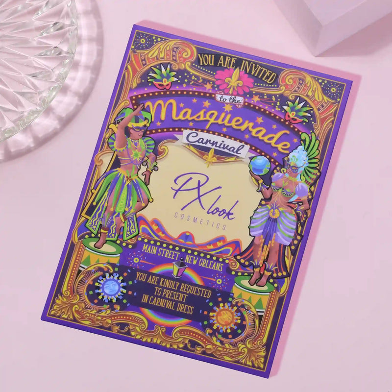 Prolux Cosmetics Masquerade Carnival Eyeshadow Palette EYESHADOW Thistle