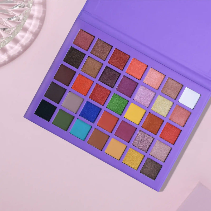 Prolux Cosmetics Masquerade Carnival Eyeshadow Palette EYESHADOW Medium Purple