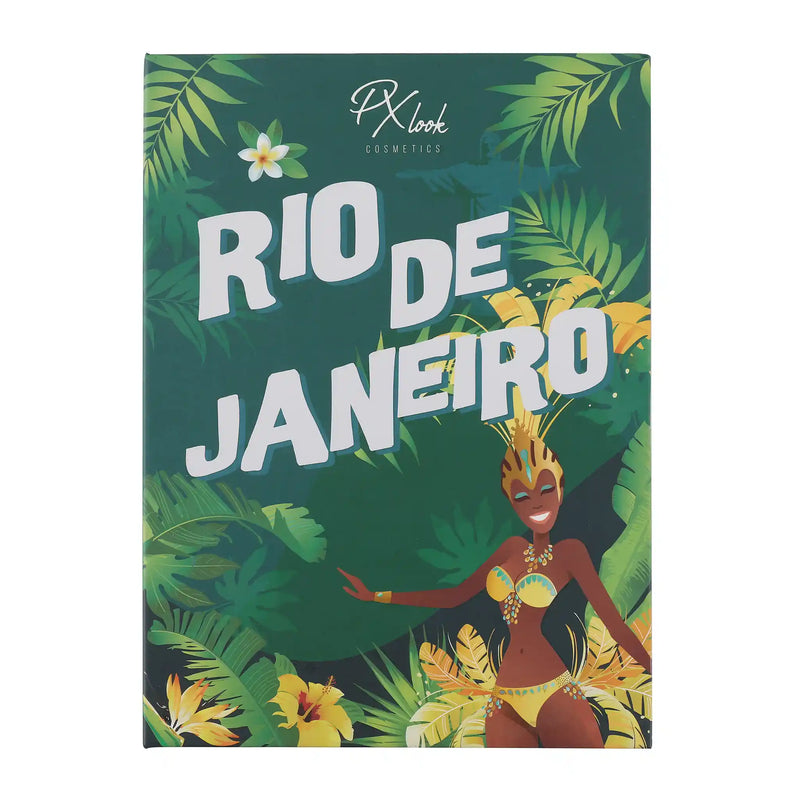 Prolux Cosmetics Rio De Janeiro Eyeshadow Palette EYESHADOW Dark Slate Gray