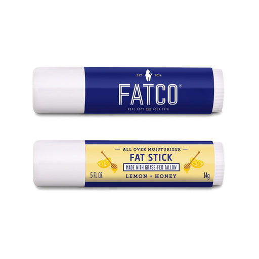 FATCO Skincare Products Fat Stick, Lemon + Honey, 0.5 Oz Light Gray