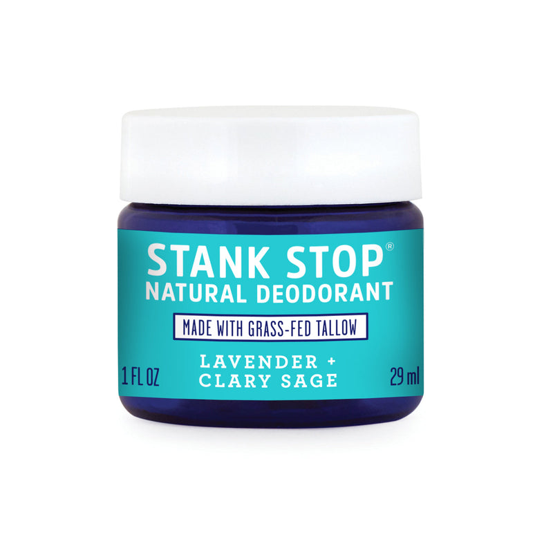 FATCO Skincare Products Stank Stop Cream Deodorant, Lavender+Sage, 1 Oz Light Sea Green