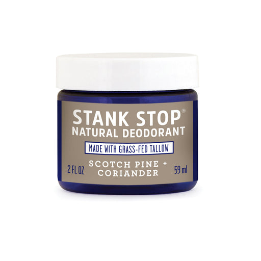 FATCO Skincare Products Stank Stop Cream Deodorant, Scotch Pine+Coriander, 2 Oz Rosy Brown