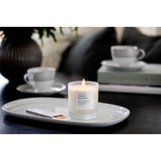 Slow North Forest Bathing - Signature Candle (Fir + Pine + Patchouli) Frosted Candles Black