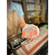 MION Artisan Soap Co. Lavender and Grapefruit | Almond Oil Soap Dim Gray