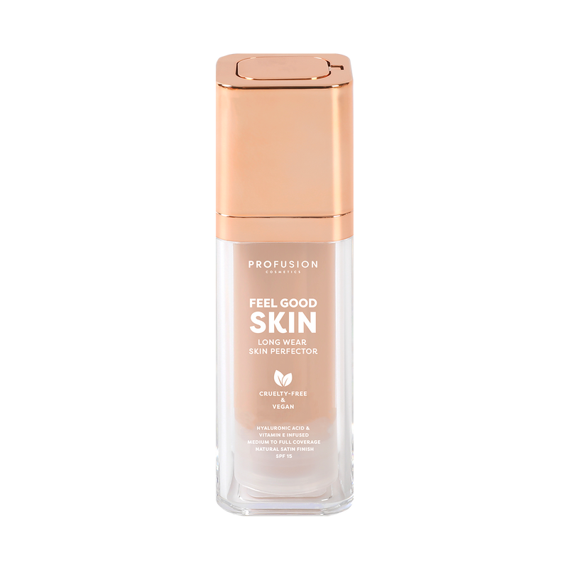 Profusion Cosmetics Feel Good Skin Long Wear Skin Perfector Face Tan Fair 100