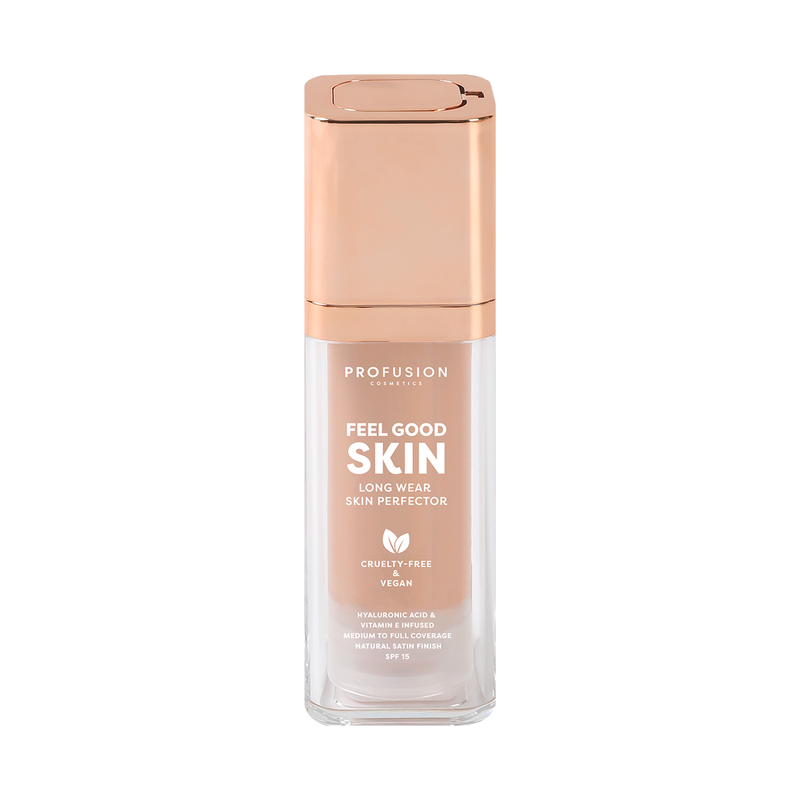 Profusion Cosmetics Feel Good Skin Long Wear Skin Perfector Face Tan Fair 110