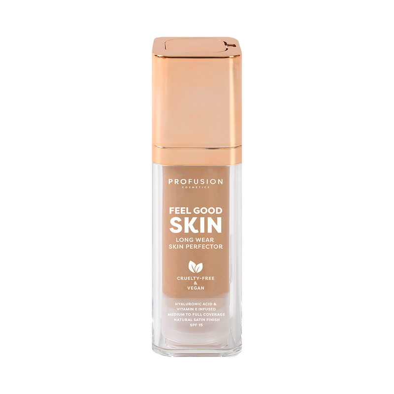 Profusion Cosmetics Feel Good Skin Long Wear Skin Perfector Face Tan Light 200