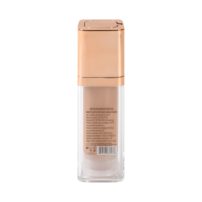Profusion Cosmetics Feel Good Skin Long Wear Skin Perfector Face Tan Fair 100,Fair 110,Light 200,Light 210,Medium 300,Medium 310,Medium 320,Tan 400,Tan 410,Tan 420,Deep 500,Deep 510