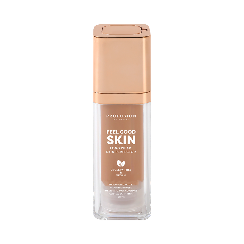 Profusion Cosmetics Feel Good Skin Long Wear Skin Perfector Face Tan Tan 410