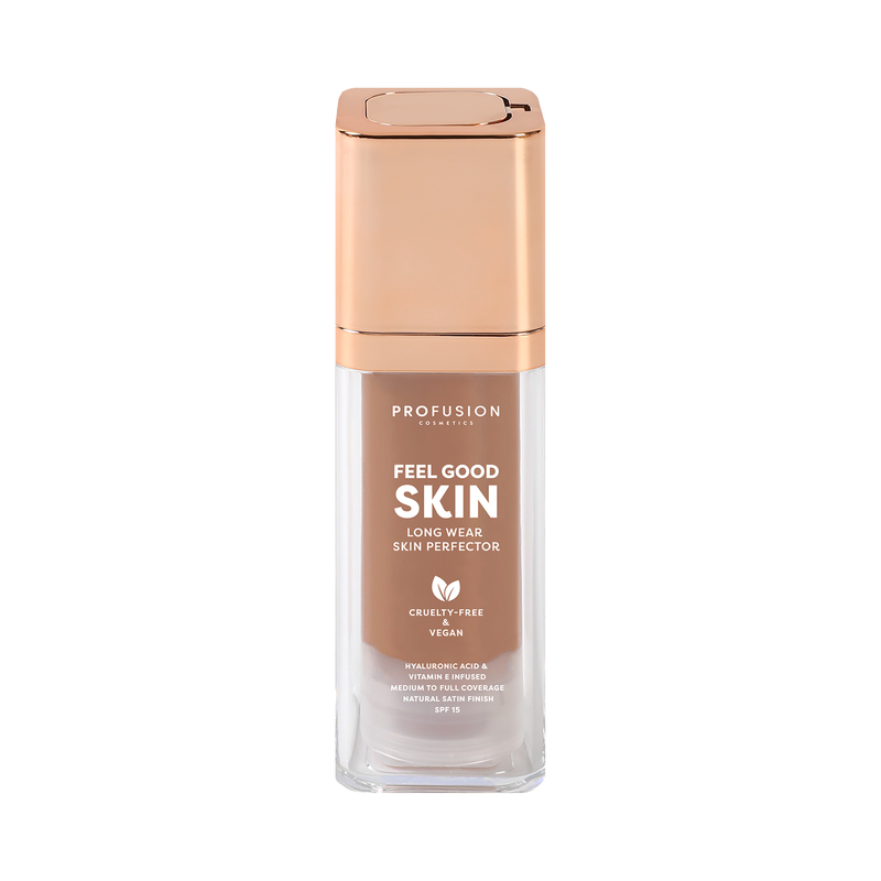Profusion Cosmetics Feel Good Skin Long Wear Skin Perfector Face Tan Deep 500