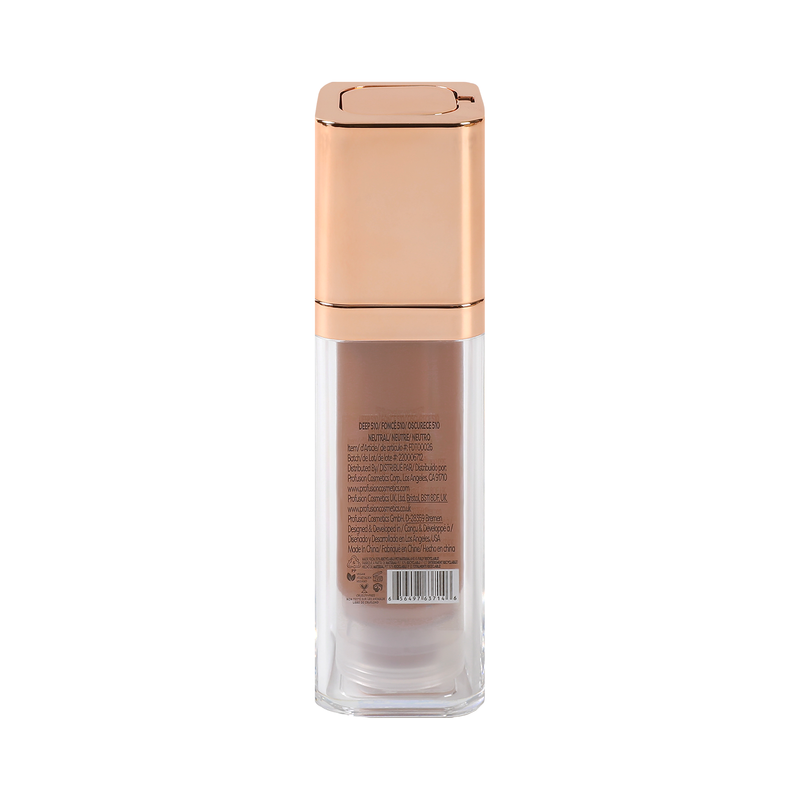 Profusion Cosmetics Feel Good Skin Long Wear Skin Perfector Face Rosy Brown Fair 100,Fair 110,Light 200,Light 210,Medium 300,Medium 310,Medium 320,Tan 400,Tan 410,Tan 420,Deep 500,Deep 510