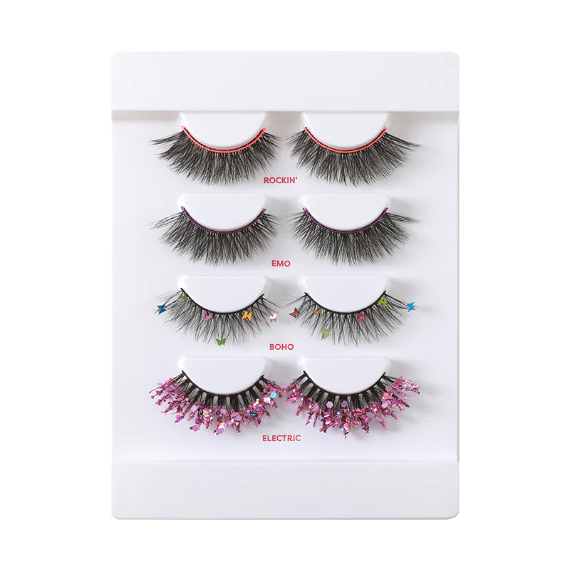 Profusion Cosmetics It's a Vibe | Lash Fest 4-pair Lash Set Lashes Lavender