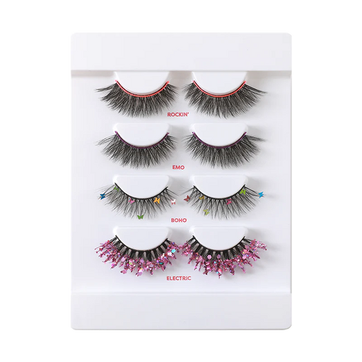 Profusion Cosmetics It's a Vibe | Lash Fest 4-pair Lash Set Lashes Lavender