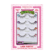 Profusion Cosmetics TMNT | Lash Party 4 Pair Set Eyes Lavender