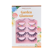 Profusion Cosmetics Petal Perfect | Garden Glamour 5 Pairs Faux Mink Lash Set Eye Light Gray