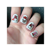 UberChic Beauty Elements of Love Stamping Plate Rosy Brown