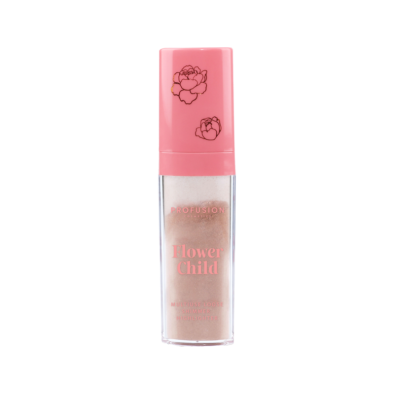 Profusion Cosmetics Petal Perfect |Flower Child Multi-Use Loose Shimmer Highlighter Blushes & Bronzers Tan