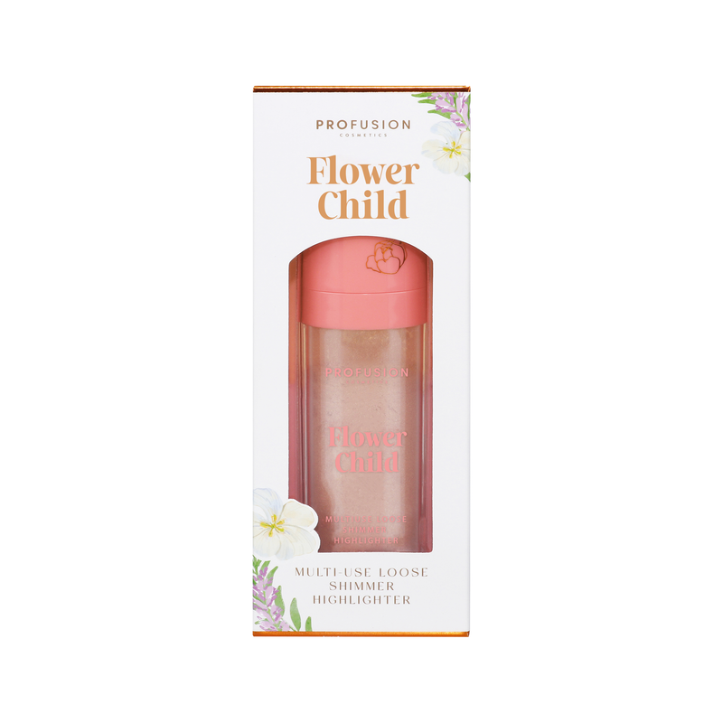 Profusion Cosmetics Petal Perfect |Flower Child Multi-Use Loose Shimmer Highlighter Blushes & Bronzers Lavender