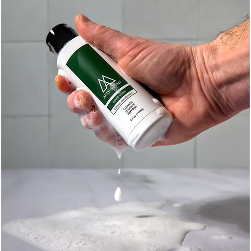Artius Man Classic Gentleman Sandalwood Beard Wash – Pure Sandalwood Beard Cleanser (4 oz) Dark Gray 4 oz.