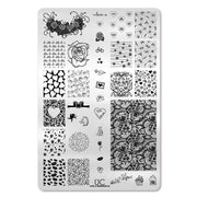 UberChic Beauty Love and Marriage-02 Stamping Plate Lavender