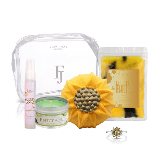 Fragrant Jewels FJ Mini Favorites - Travel Size Set Bundle White Smoke Ring / 5,Ring / 6,Ring / 7,Ring / 8,Ring / 9,Ring / 10