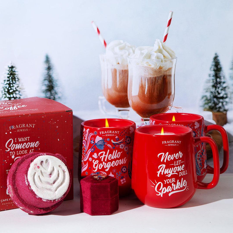 Fragrant Jewels Cafe FJ: Peppermint Twist - Hello Gorgeous - Jewel Candle (Without Jewelry) Jewel Candle Lavender No Jewelry