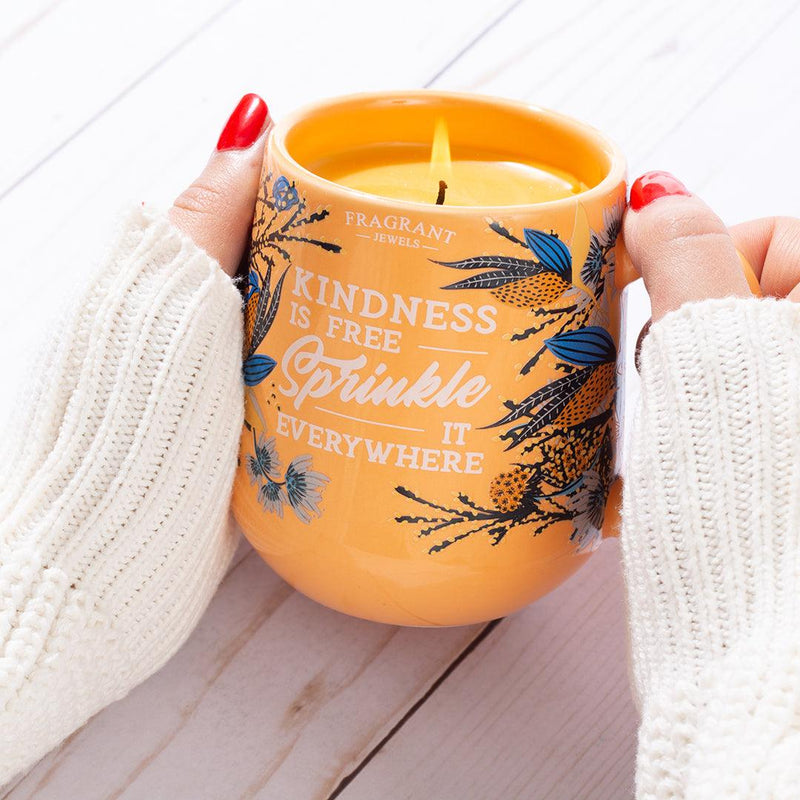 Fragrant Jewels Cafe FJ: Pumpkin Spice Latte - Makes Your Soul Shine - Jewel Candle Jewel Candle White Smoke Ring / 5,Ring / 6,Ring / 7,Ring / 8,Ring / 9,Ring / 10