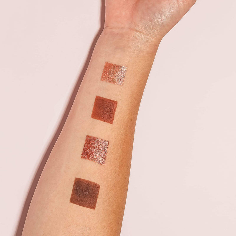 Chella chella + velabeauty blushing rose eyeshadow palette Brow & Eye Light Gray