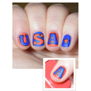 UberChic Beauty Fourth of July-03 Stamping Plate Gray