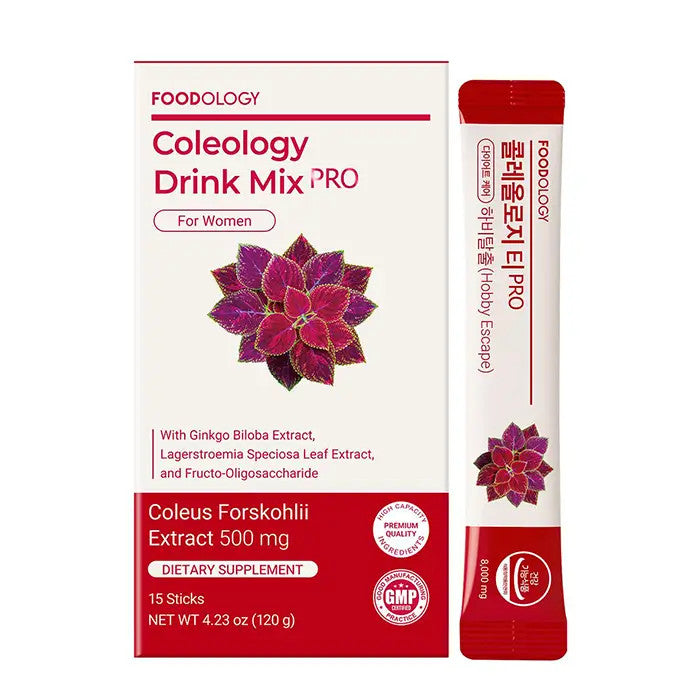 AsiaBeautyMall Foodology Coleology Drink Mix Pro Supplement Misty Rose