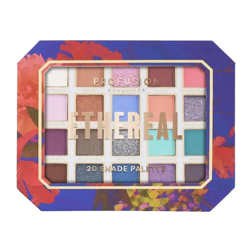 Profusion Cosmetics Superbloom | Ethereal 20-Shade Palette Eyes Dim Gray
