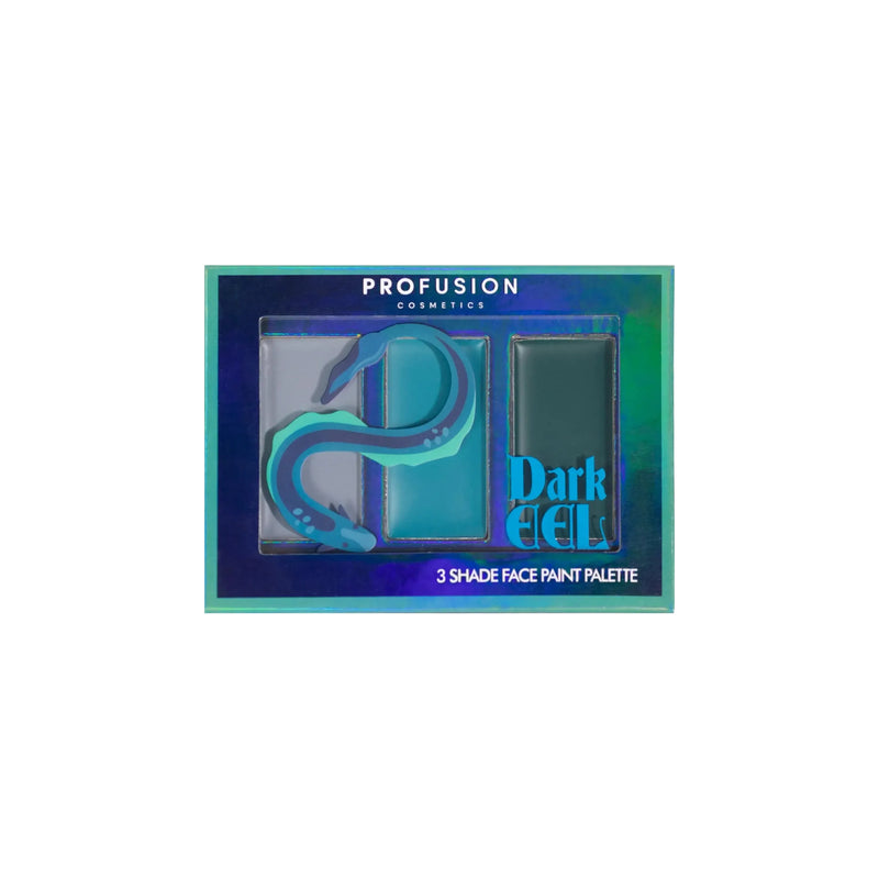 Prolux Cosmetics PROFUSION FACE PAINT PALETTE Dark Slate Gray DARK EEL