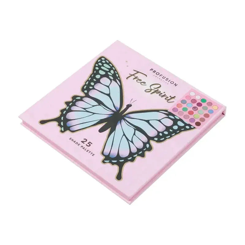Profusion Cosmetics Empowered Butterfly | Free Spirit 25-Shade Palette Light Gray