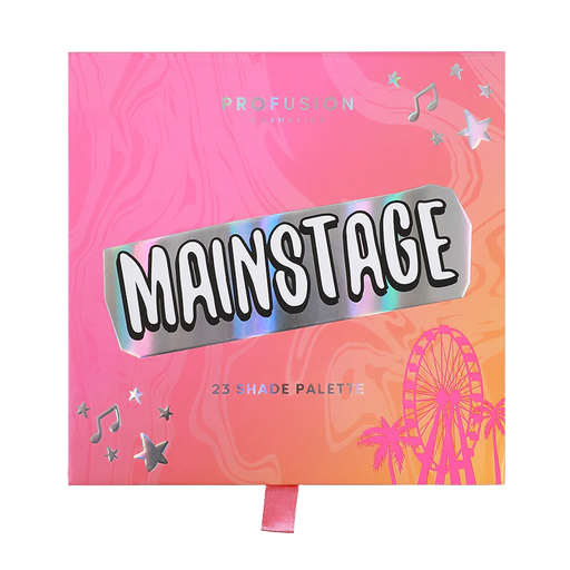 Profusion Cosmetics It's a Vibe | Mainstage 23-Shade Palette Hot Pink