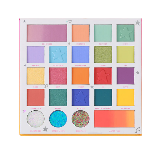 Profusion Cosmetics It's a Vibe | Mainstage 23-Shade Palette Lavender