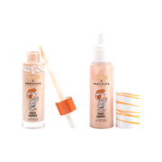 Profusion Cosmetics Peanuts Halloween | Magic Mummy Illuminating Face Primer & Setting Spray Set face Bisque
