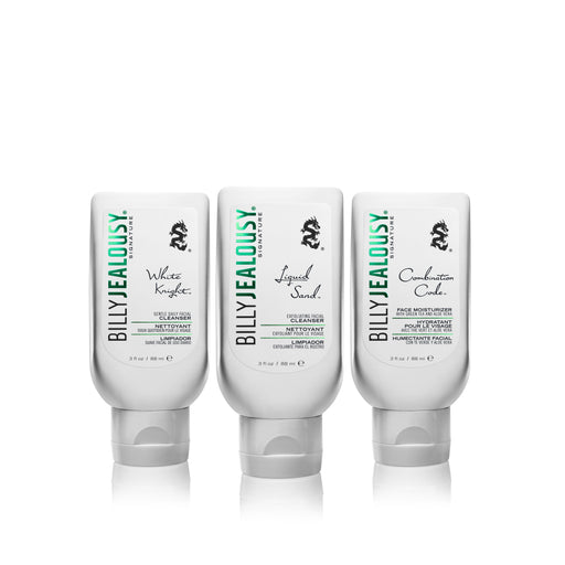Billy Jealousy Face3some Face Care Trio Kit Face White Smoke